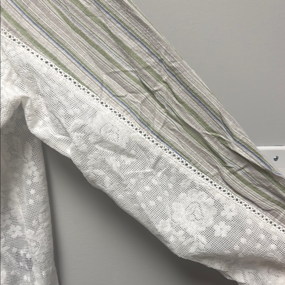 Pol Multicolor Patchwork Button Down Shirt With L… - image 5